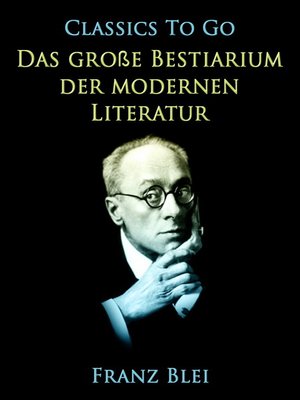 cover image of Das große Bestiarium der modernen Literatur
